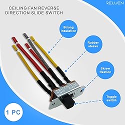 Ceiling Fan Mount Directional Toggle Switch - Fan