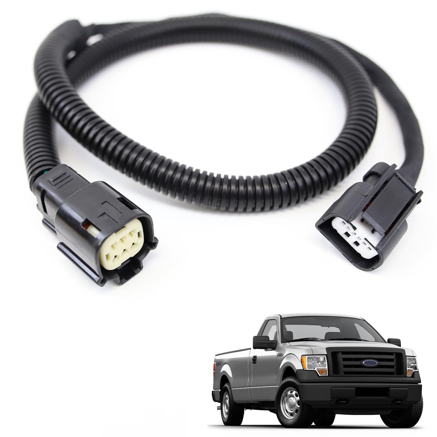 Photo 1 of BL3Z-14A411-A Rear View Backup Camera Wiring Harness Compatible with 2010-2014 Ford F150 Tailgate Back up Camera Cable Replacement