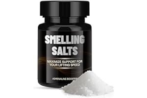 SEAJEA Powerful Salts for Athletes, Salts for Wake-up Athletes in Powerlifting, Football and Fitness - Instant Energy, Boosted Focus & Extra Strength | Black-30g