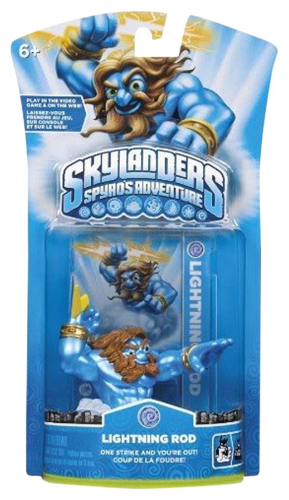 Skylanders Spyro's Adventure: Character Pack - Lightning Rod (Wii/PS3/Xbox 360/PC): Video Games