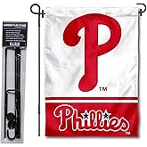 Philadelphia Phillies Garden Flag with Stand Holder