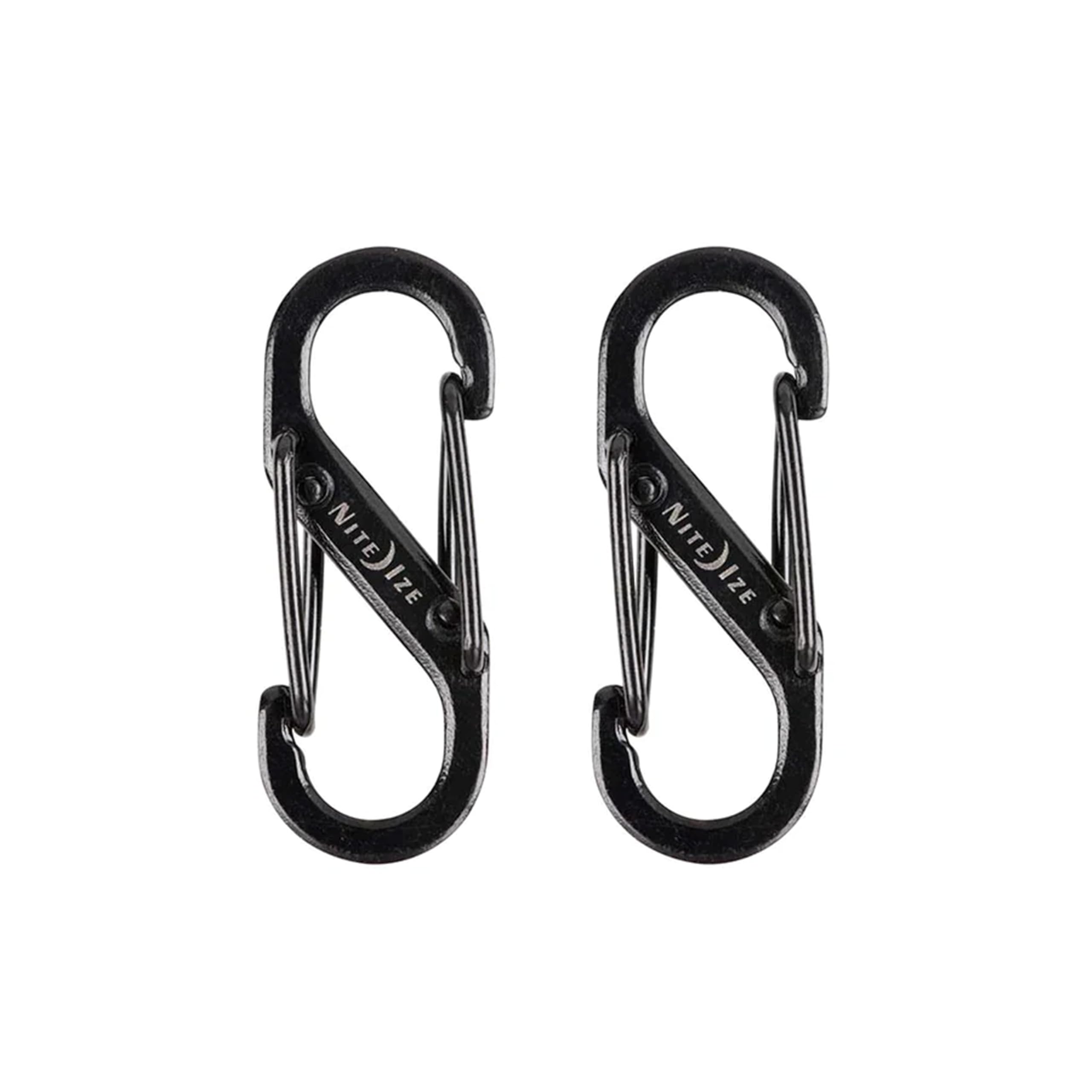 ナイトアイズ(NITEIZE) エスビナー ステンレス カラビナ #0.5 2個入 ブラック SBHLF-2PK-01 (日本正規品)商品画像