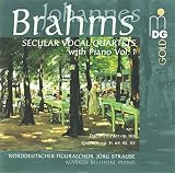 SECULAR CHORAL WORKS WITH PIANO VOL. 1             image