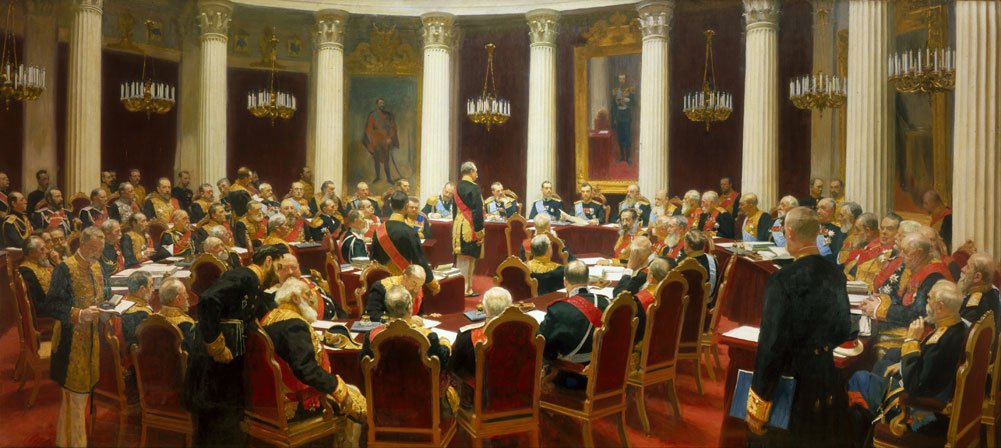 Amazon Com Ilya Repin Ceremonial Sitting Of The State Council