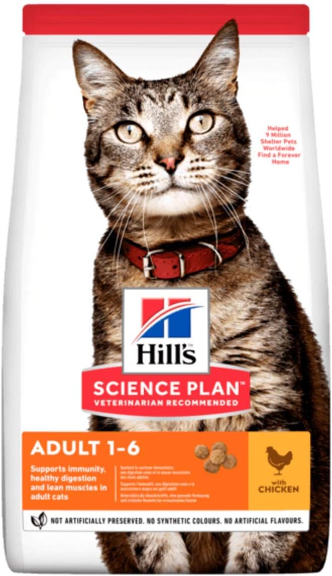 Hill's Science Plan Optimal Care Chicken Adult 16 Cat Food New Edition