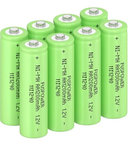 4 Batterie Ricaricabili AAA CICMOD 1000mAh Ni-MH – Alta Capacità Per Luci Solari E Dispositivi - 2