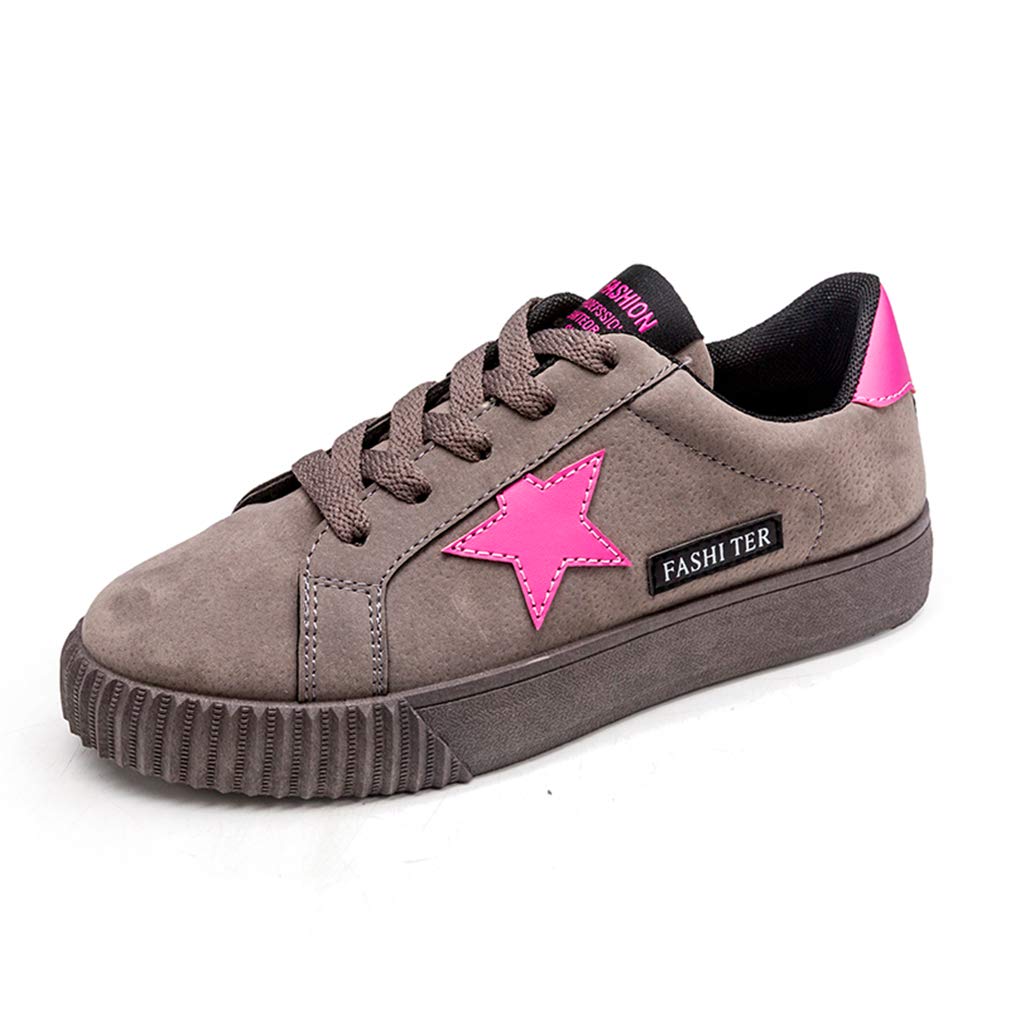 tennis shoes with a star