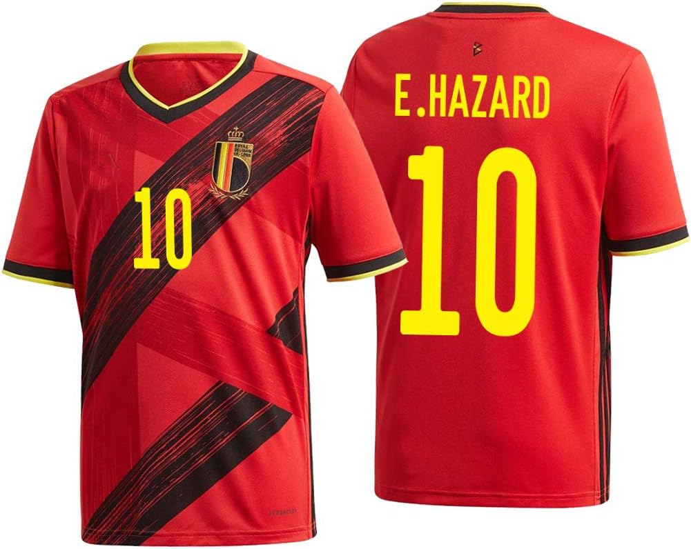 S&K Sports Maillot Eden Hazard Equipe de Belgique Domicile ...