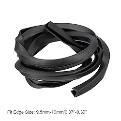 uxcell U Channel Edge Trim, 4.9ft Length Rubber