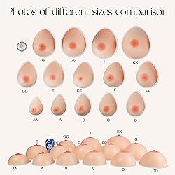 Vollence C Cup Attachable Silicone Breast Forms