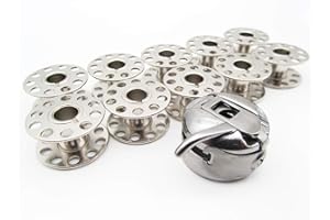 ckpsms Brand -1PCS Bobbin CASE #200909107 43725 & BOBBINS FIT for Kenmore 158&385 Sewing Machines