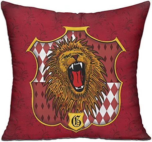 Kongpao Harry Potter Gryffindor Pillow Case &amp; Insert Throw Pillow