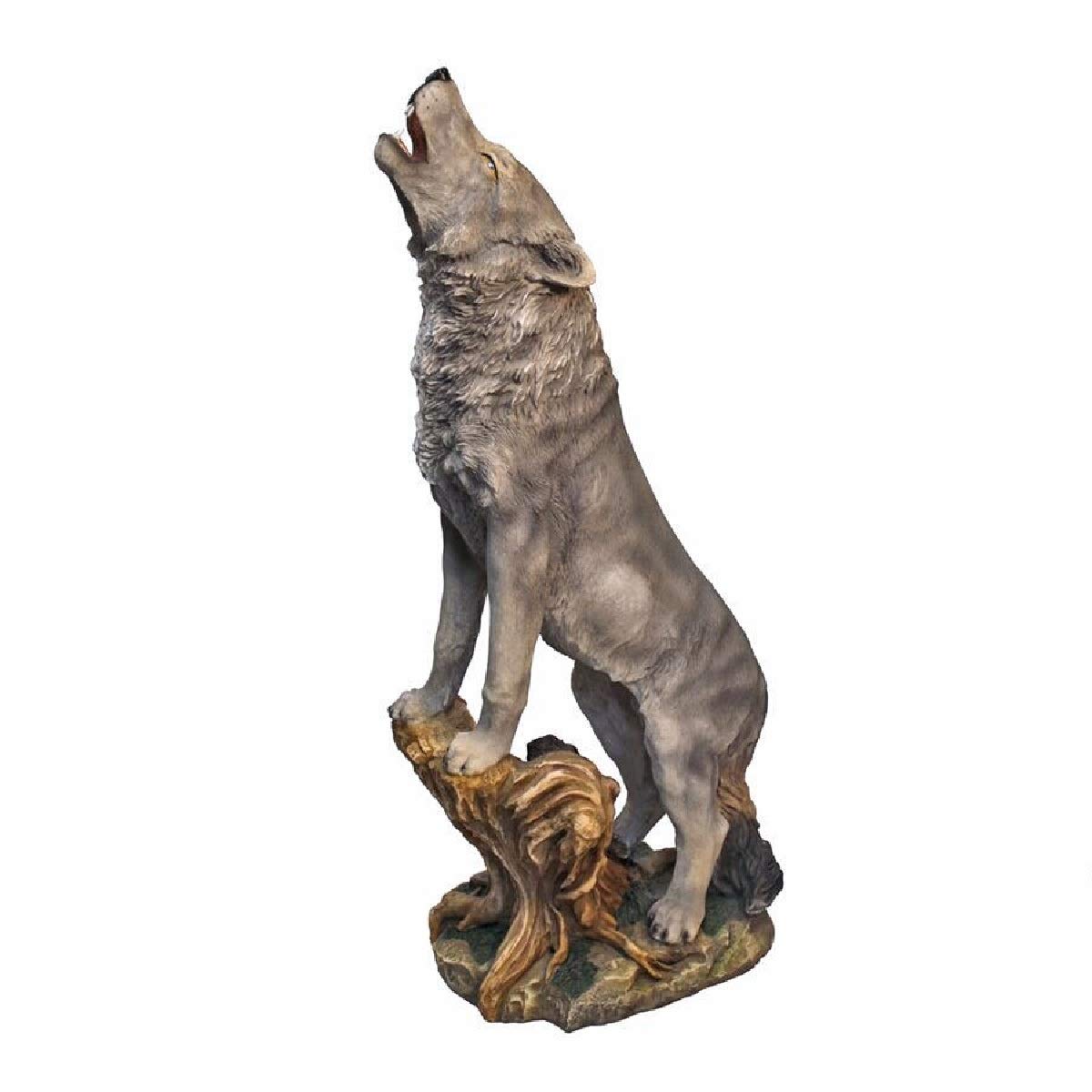 Best Howling Lone Wolf Garden Statue
