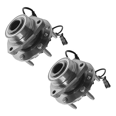 Pair Front Wheel Hub Bearings For Chevy Trailblazer, GMC Envoy, Saab 9-7x (2002-2009) - 513188