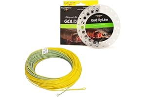 ANGLER DREAM Gold Fly Line 90FT Weight Forward Floating 2 3 4 5 6 7 8 9WT Fly Fishing Line