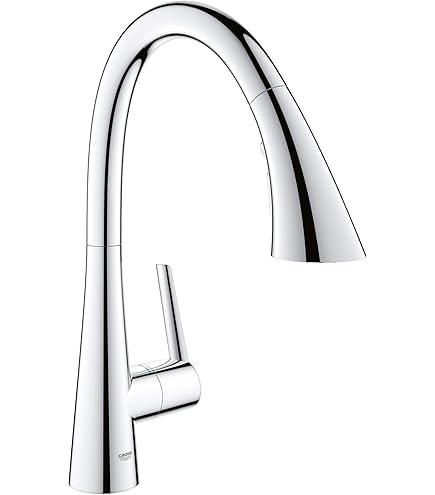 Amazon.com: GROHE 30368002 Zedra Single-Handle Kitchen Faucet