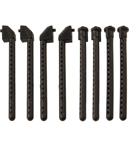Supports de carrosserie en métal 50mm pour voiture Axial SCX10 90027 1/10 RC - UNBRANDED