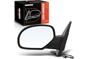 A-Premium Side View Mirror - Compatible with Chevy & GMC Models -Silverado 1500 2500 3500 HD, Avalanche, Suburban, Tahoe, Sie