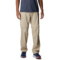 Columbia Silver Ridge Utility Convertible Pant, Pantaloni da Trekking Convertibili Donna, Nero (Black), 40