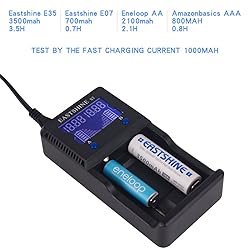 Universal Battery Charger EASTSHINE S2 LCD Display