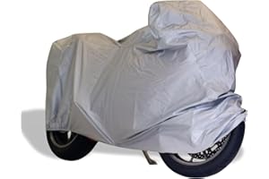 SEALSKIN Seal Skin Covers Heavy Duty Waterproof All-Weather Motorcycle Cover Protects Against Rain Snow Sun UV Hail for Automobiles, Full Exterior Cover for Indoor or Outdoor, Fits Motorcycles (90-97 inch)