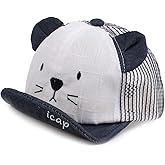 JANGANNSA Baby Duck Cap Infant Kids Sun Hat Bear Cute Cartoon Caps Spring Summer