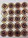 25 Compass Rose METAL Geocoin Geotokens Geocoins