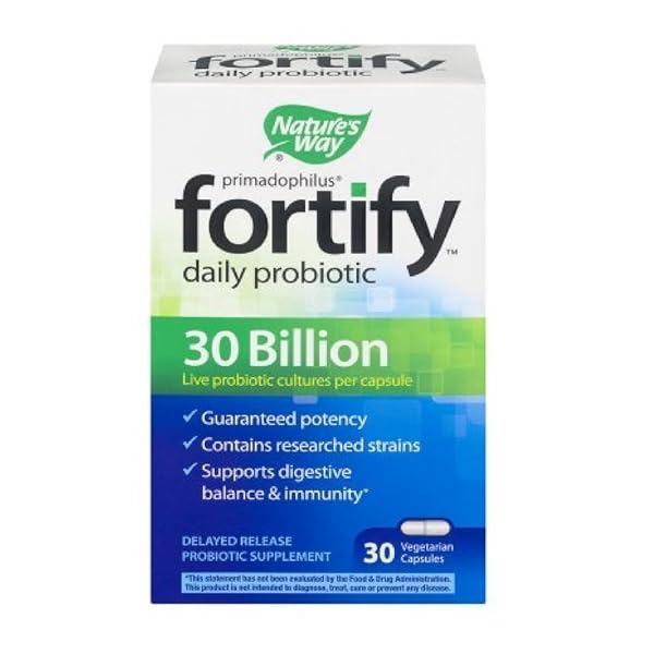NW FORTIFY DAILY PROBIOTI SIZE 30EA NATURE’S WAY FORTIFY DAILY PROBIOTIC 30EA