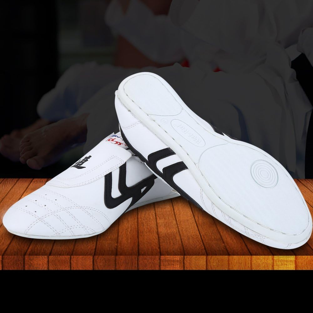 Unisex Taekwondo Shoes, Martial Arts Sports Shoes Sports Boxing Karate Martial Arts Taichi Shoes Lightweight Shoes for Kids Women Men Adult with a Storage Bag : Sports & Outdoors