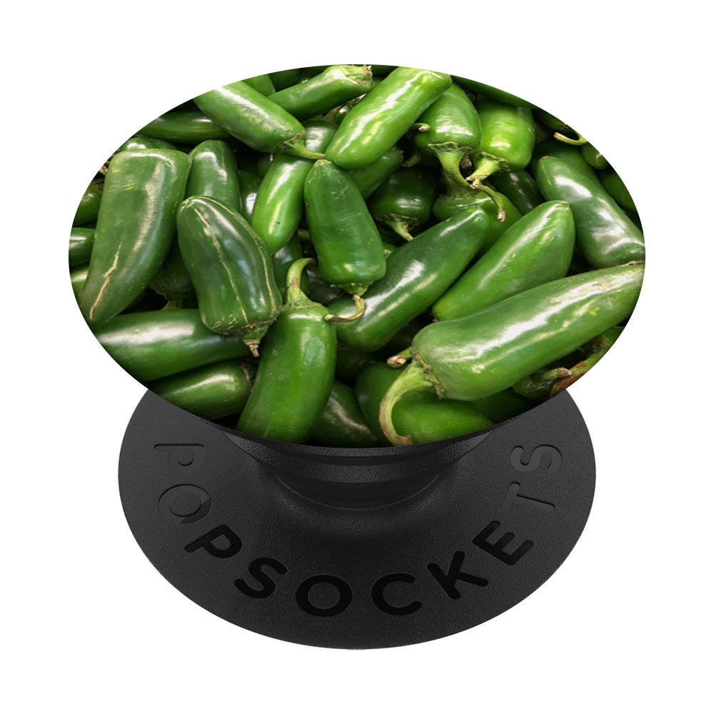 Jalapeno peppers PopSockets Grip and Stand for Phones and Tablets