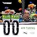 VIVOSUN 25ft Flexible Air Tubing for Aquariums, Terrariums, and Hydroponics Black