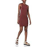 Amazon Essentials Women's Lightweight Jersey Slim-Fit Tank Mini Dress