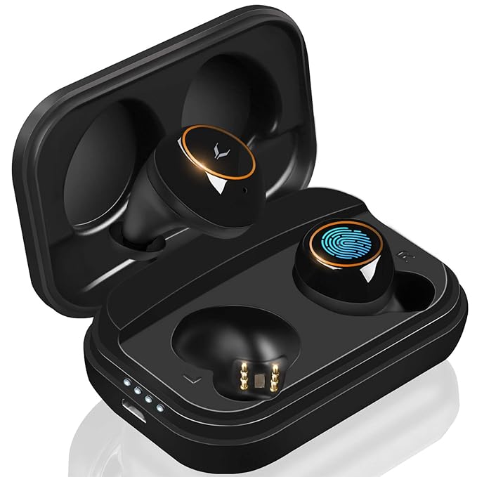 MYCARBON Bluetooth Kopfhörer in Ear Kabellos Kopfhörer V5.0 True Wireless Kopfhörer Sport IPX7 Wasserdicht Bluetooth Headset 