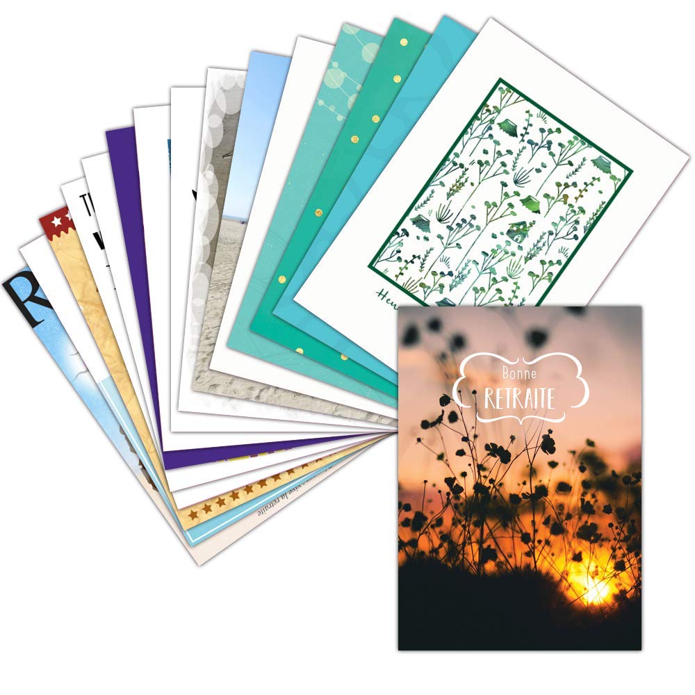 Carte Depart En Retraite Carte Postale Lot De 16 Cartes Differentes Sympathique Carte Depart En Retraite Format Carte Postale Dispo En 3 Formats Papeterie Cartes Et Papier Cartonne Bhattbros Com