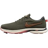 Nike Victory Tour 3 Golf Shoes (FQ8302-300, Cargo Khaki/Black/Hot Punch/Light British Tan) Size 15