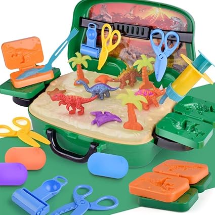 Amazon Com Hotueen Grill Case Dough Playset Kids Diy Clay Dough