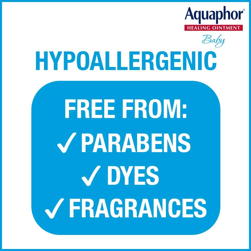 Aquaphor Baby Healing Ointment - Advance Therapy for Diaper Rash, Chapped Cheeks and Minor Scrapes - 14. Oz Jar: Health & Personal Care