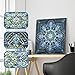 4 packs set Diamond Painting DIY 5D Special Shape Rhinestones, ABEUTY Mandala Flowers, Partial Drill Crystal Diamond Art Kits