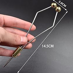 PHECDA PROFLY 2 Sizes Bullet Head Round Brass Feet