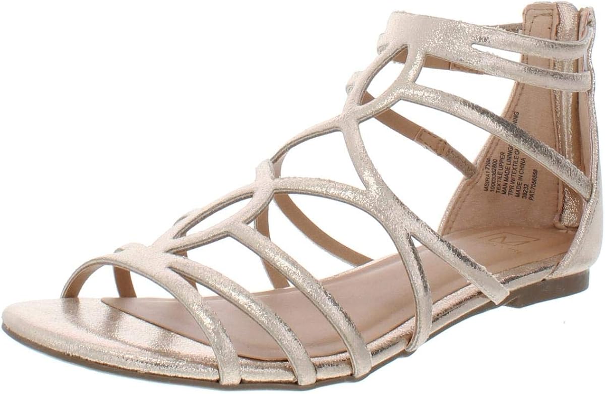 fabric gladiator sandals