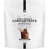 Canadian Protein Whey Concentrate 24g of Protein | 2 kg of Chocolate Milkshake Flavored Low Carb Keto Friendly Workout Recove
