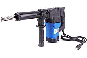 SWANSOFT Electric Needle Scaler, 1100W High-Power Pistol Grip Needle Scaler, Industrial Grade Needle Scaler for Removal of Rust, Weld Slag and Paint