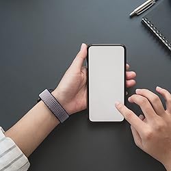 Vancle Nylon Bands for Fitbit Versa 4 Bands/Fitbit