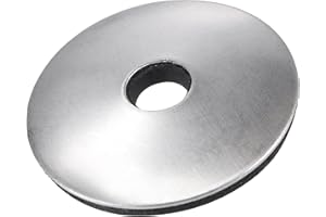 MECCANIXITY Bonded Sealing Washers 25x5.5x2.8mm Stainless Steel EPDM Rubber Backed Screw Gasket, Pack of 100