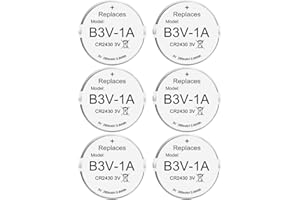 Abeden B3V 1A Lithium Replacement Batteries Compatible with High Tech Pet Single Electronic Collar Battery for Model MS-4 and MS-5 6 Pack