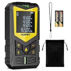 Laser Measure, OLUFEY 165ft Laser Distance Meter