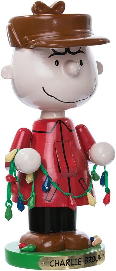 Nutcrackers - Peanuts Nutcracker, Red/Brown/Green