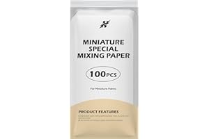 KRYDRUFI Wet Palette Papers for Miniature Painting (Miniature/Wet Palette Papers)