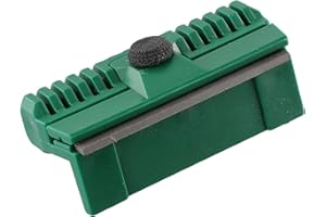Chainsaw Guide Bar Rail Dresser and Chain File Repairer Tool for and Models, Steel Bar Deburrer for Straight Cutting and Main