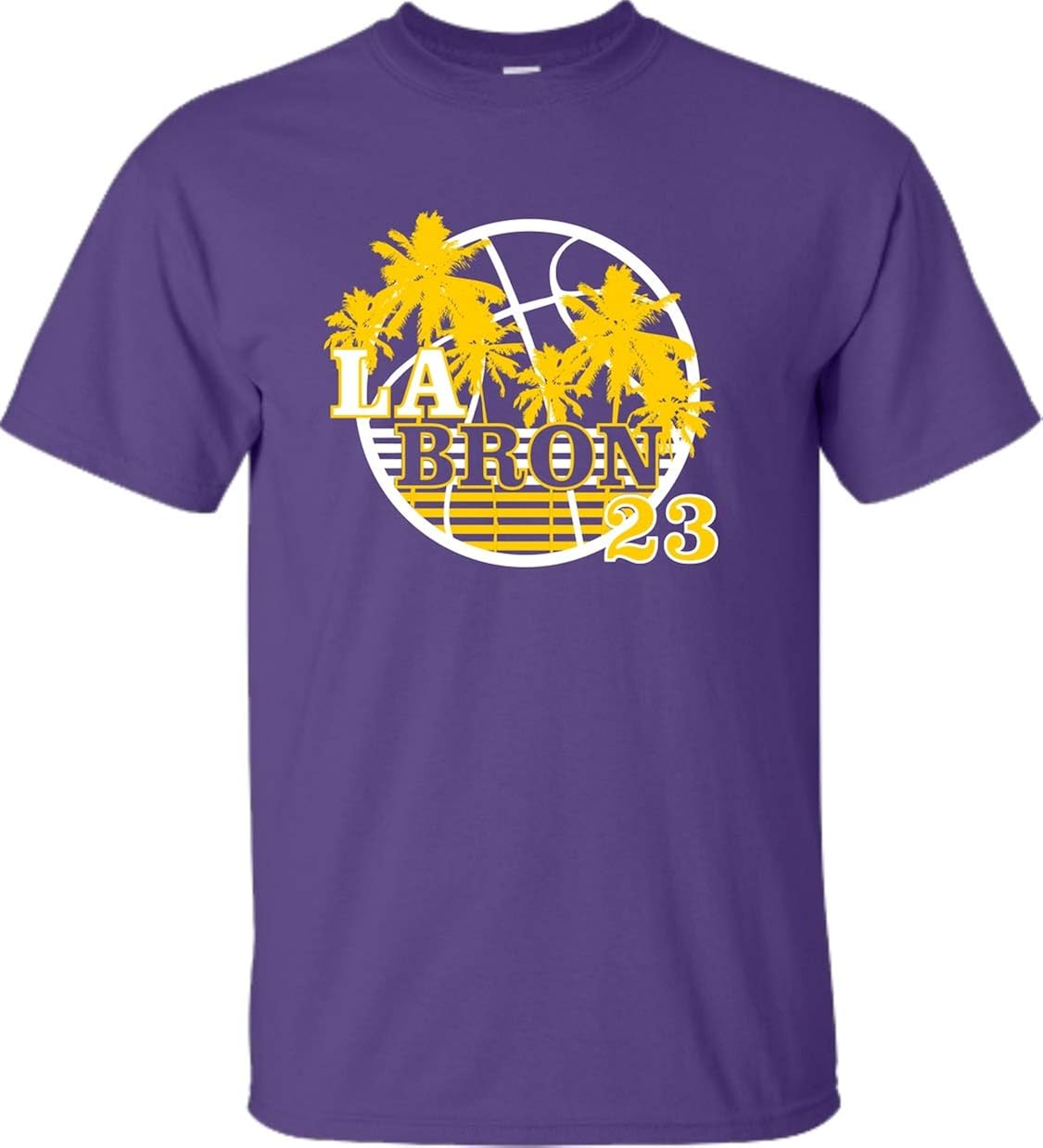 Go All Out Adult LA Bron 23 T-Shirt